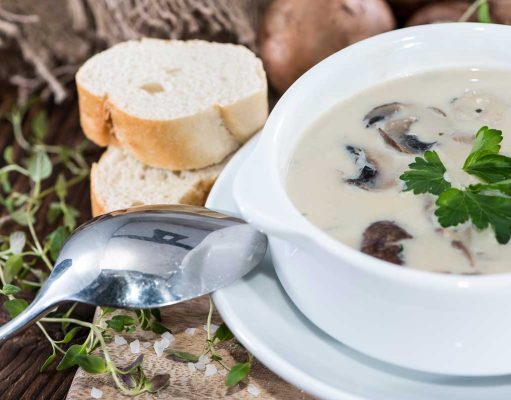 Notre recette du velouté de champignons, le plaisir d’un plat super équilibré velouté de champignons