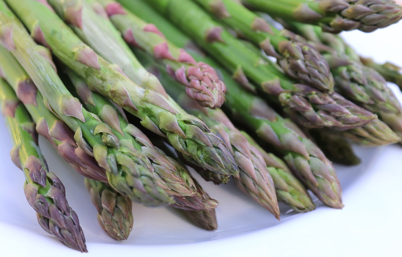 cuisson des asperges vertes