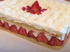 Fraisier mascarpone : la recette facile fraisier mascarpone
