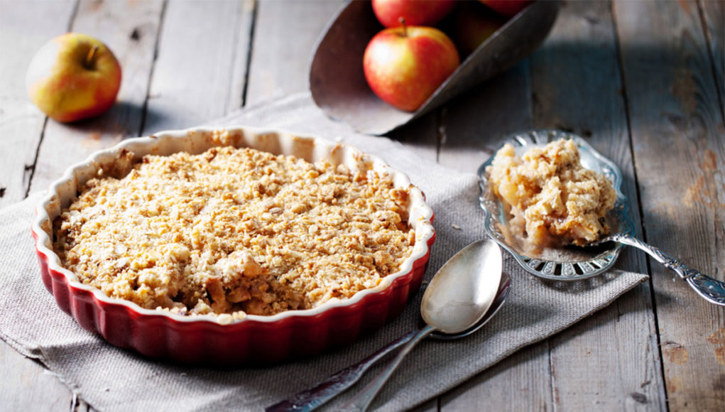 crumble aux pommes