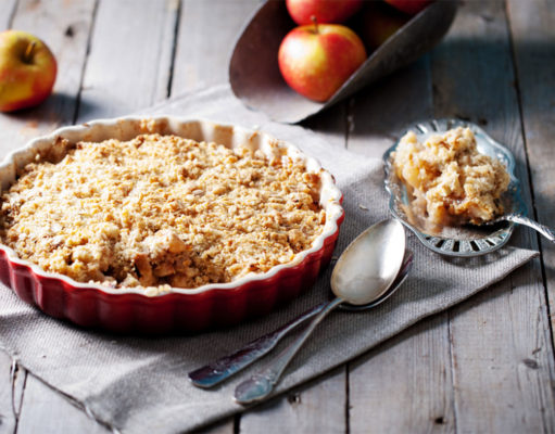 crumble aux pommes