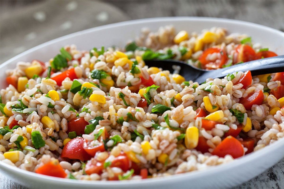 Salade de riz - la recette facile - MaRecette.ch