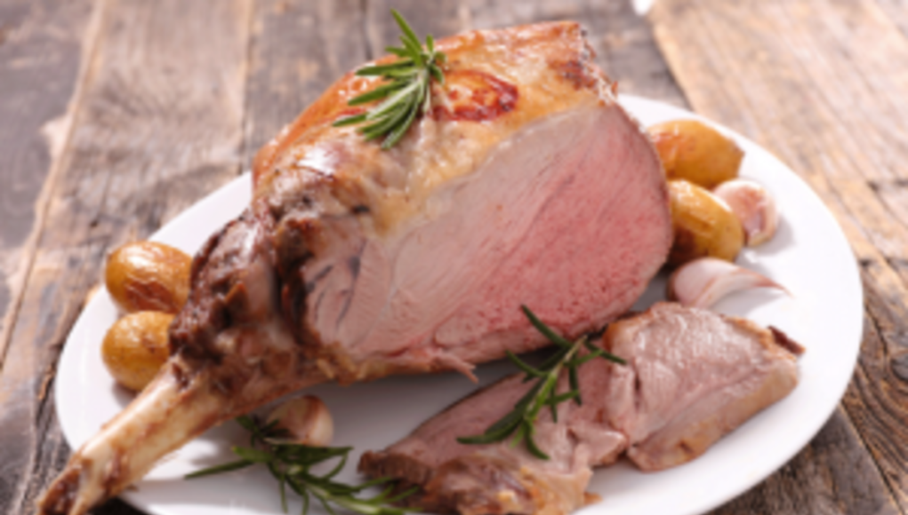 gigot d'agneau au miel