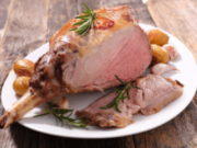 gigot d'agneau au miel