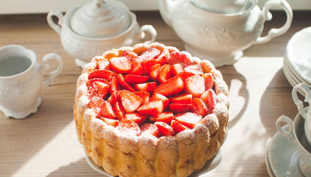 charlotte aux fraises