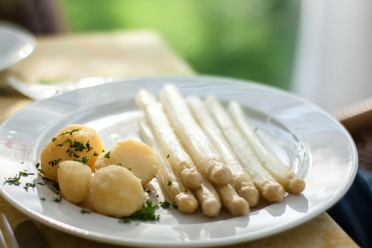 cuisson des asperges blanches