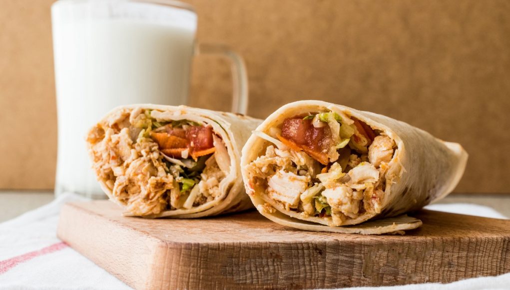 fajitas au poulet