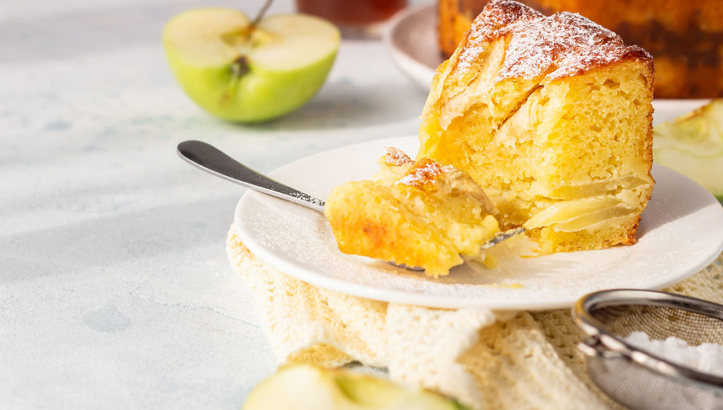 quatre-quarts aux pommes