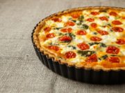 tarte thon, tomates et moutarde