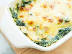 lasagnes épinards et parmesan