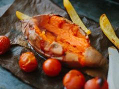 Patates douces au four