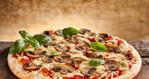 Pizza aux champignons