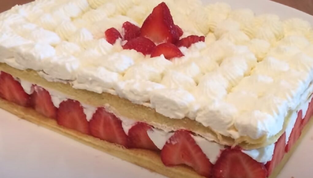 fraisier mascarpone
