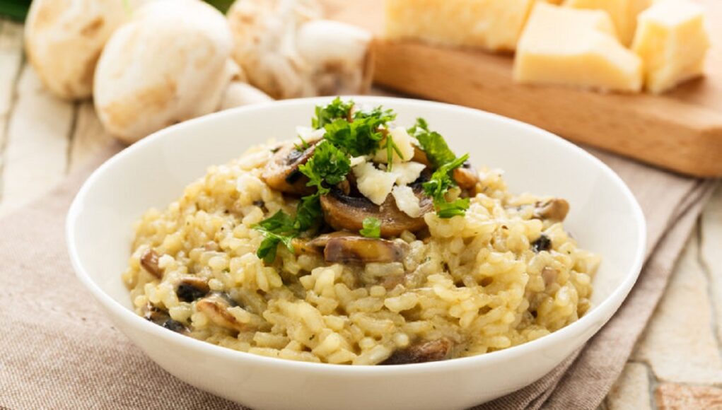 Risotto aux chanterelles