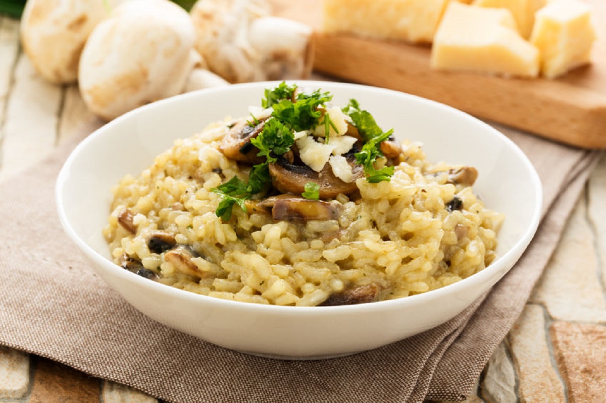 Risotto aux chanterelles La recette facile MaRecette.ch