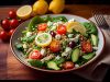 salades fraîches et légères