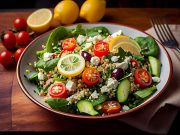 salades fraîches et légères